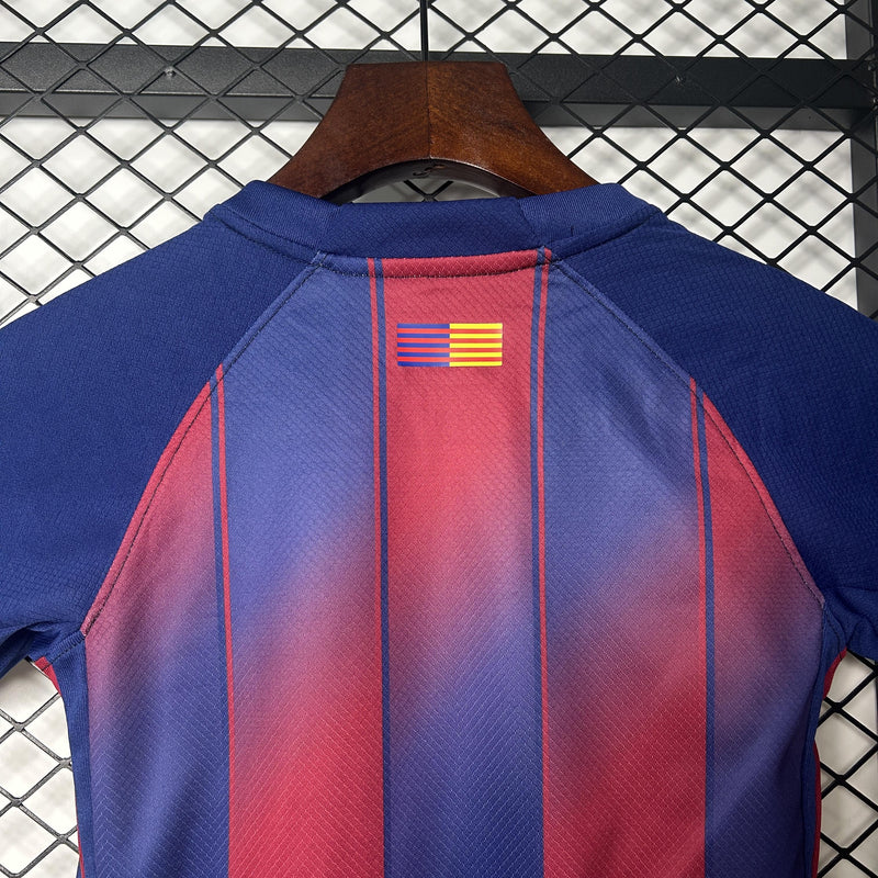 BARCELONA I 25/26 CONJUNTO INFANTIL