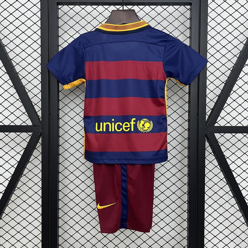 BARCELONA I 15/16 CONJUNTO INFANTIL (RETRO)