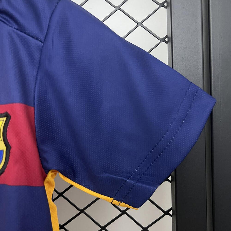 BARCELONA I 15/16 CONJUNTO INFANTIL (RETRO)