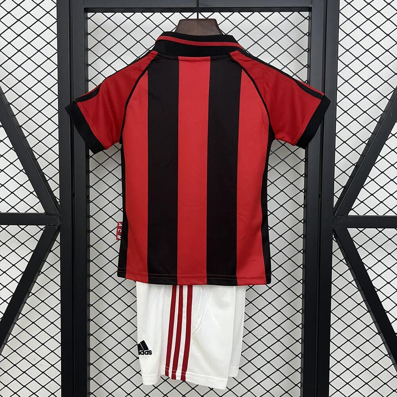 MILAN I 98/99 CONJUNTO INFANTIL (RETRO)