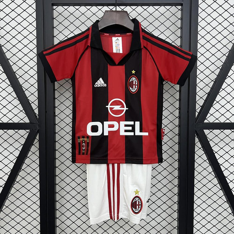 MILAN I 98/99 CONJUNTO INFANTIL (RETRO)