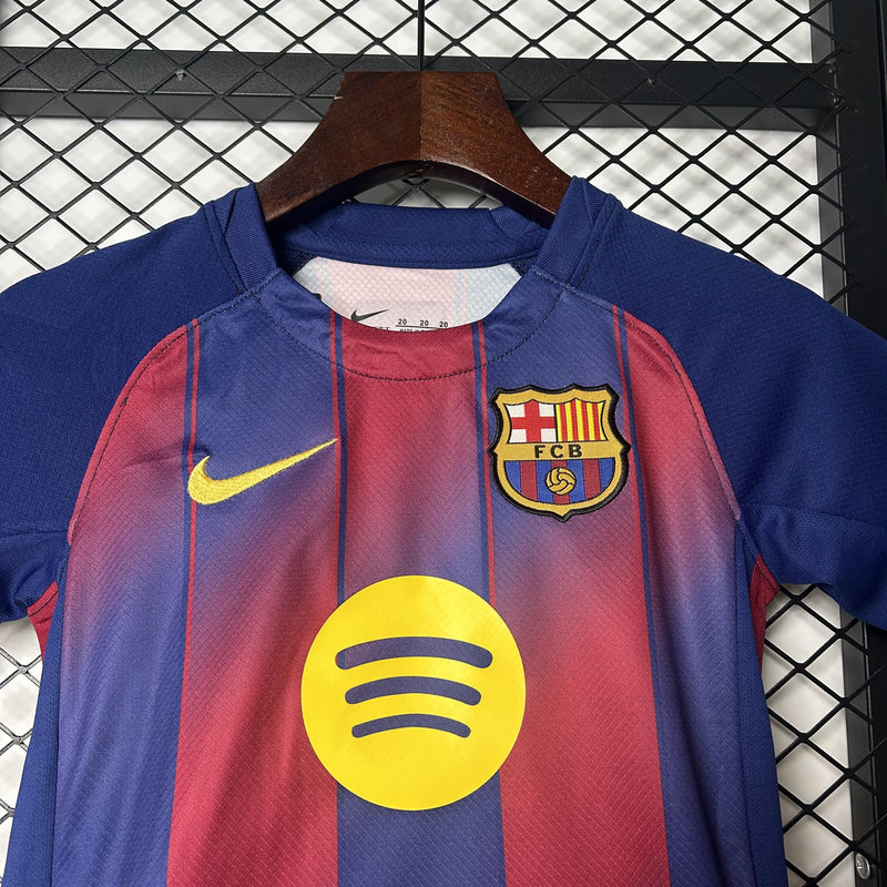 BARCELONA I 25/26 CONJUNTO INFANTIL